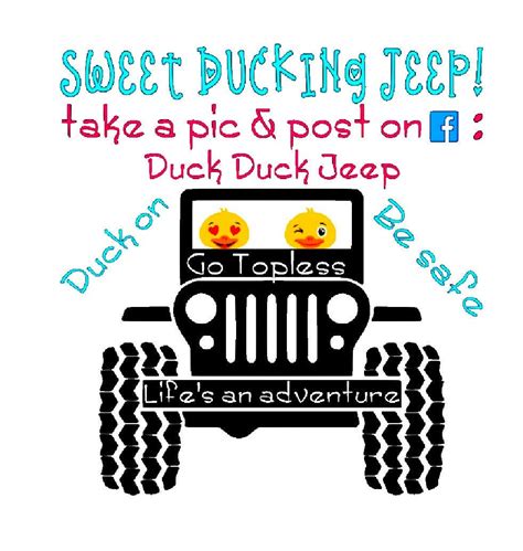 Duck Duck Jeep Templates